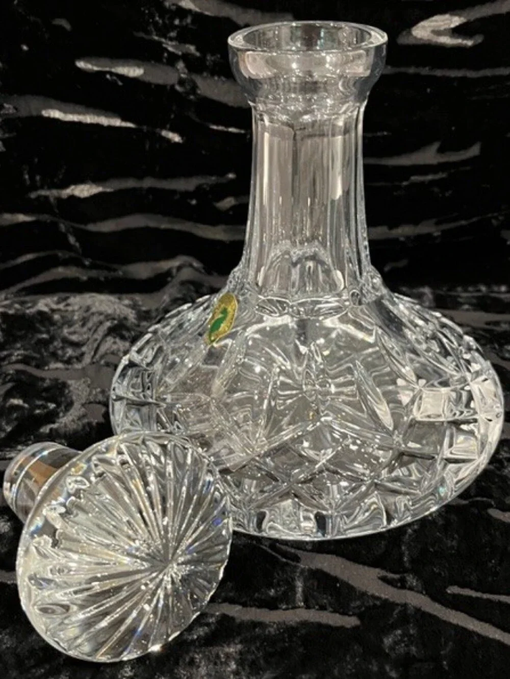 Waterford‎ Crystal Lismore Connoisseur Mini Ships Decanter #40003433 NIB 14.5oz